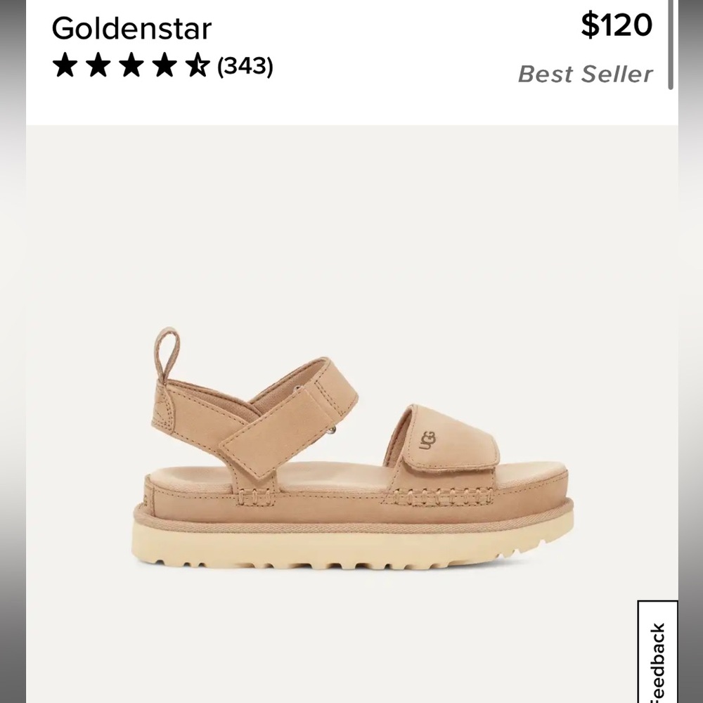 Goldenstar UGG sandals